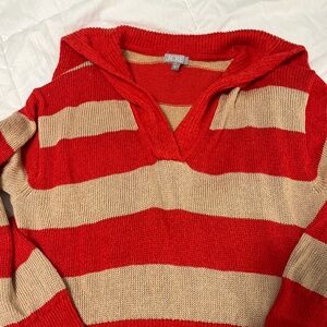 Cotton/linen blend sweater